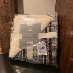 Ultra Mink to Sherpa Throw